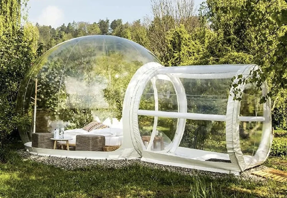 transparent crystal tents inflatable buildings bubble tent